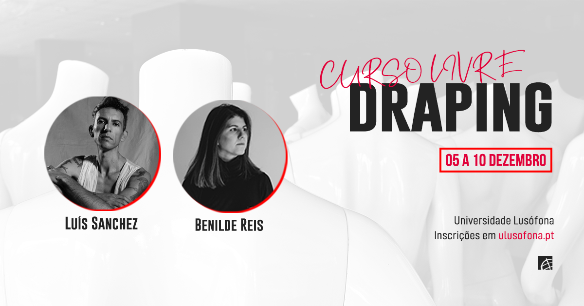 Banner Curso Livre Draping