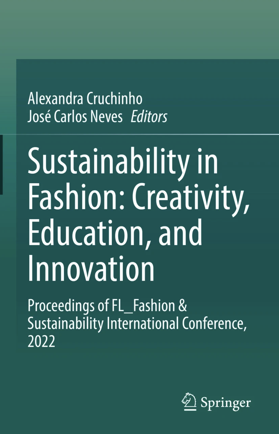 capa do livro sustainability in fashion: creativity, education, and innovation